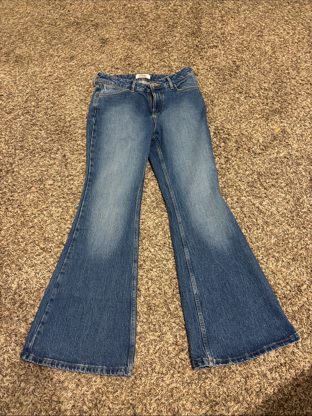 Wrangler Women's Blue Flare Jeans